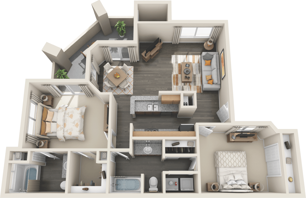 Tuscany floor plan